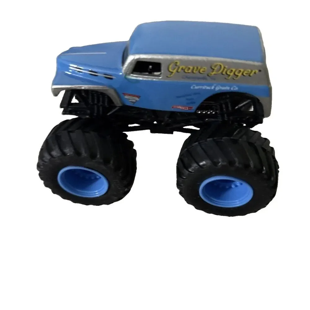 Monster Jam Grave Digger The Legend 1:64 Truck light blue